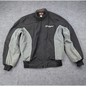 Crown Goldwing Jacket Mens XL Bomber Vintage 90s Motorcycle Of California Biker
